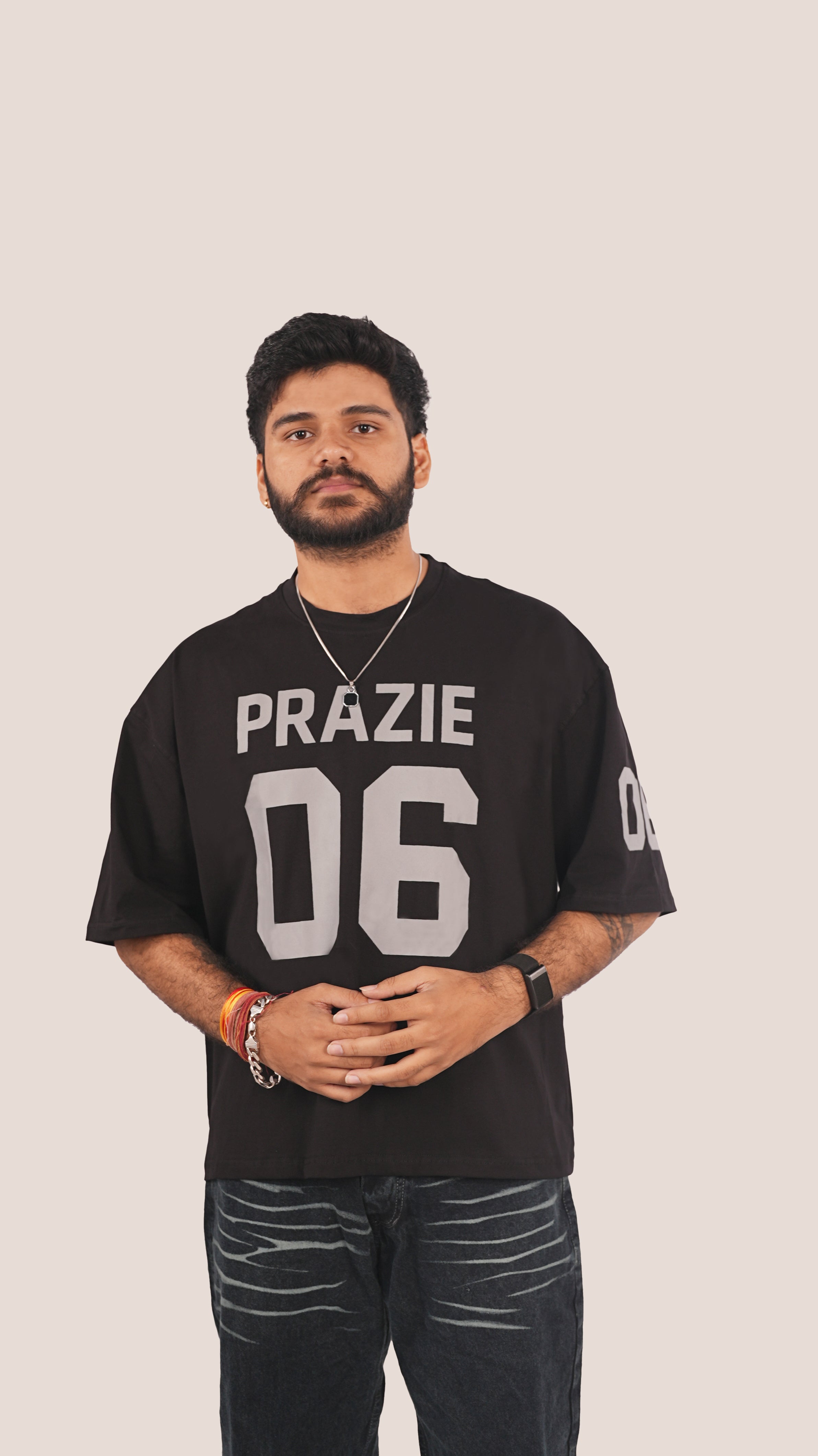 Prazie Signature 06 Black Tshirt