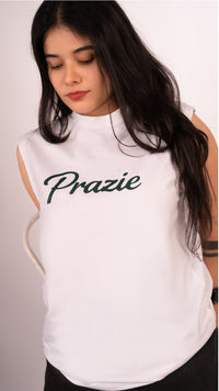 Prazie 06 Jersey White Colour Tshirt Unisex (Limited Edition)