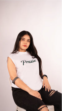 Prazie 06 Jersey White Colour Tshirt Unisex (Limited Edition)
