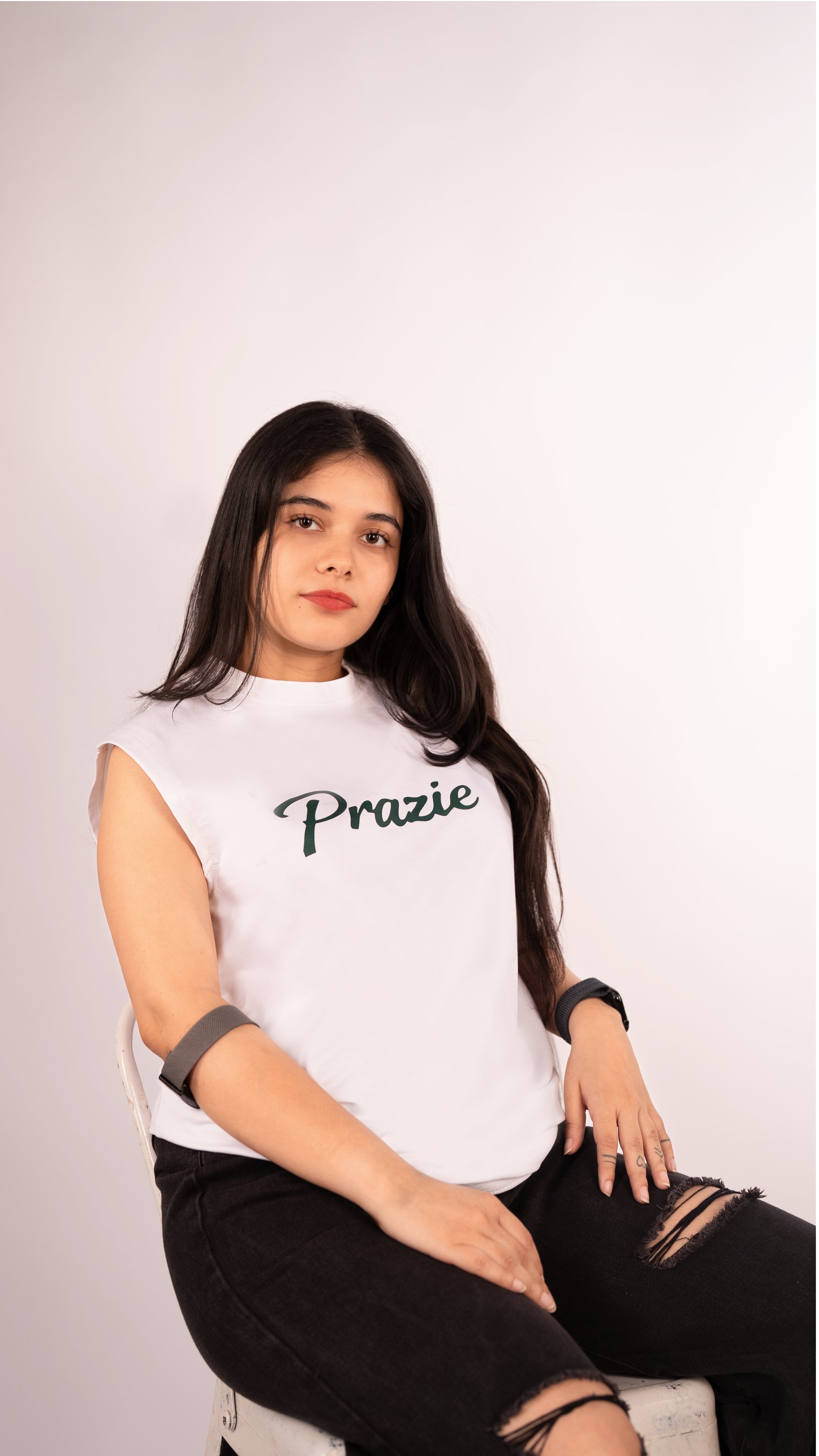 Prazie 06 Jersey White Colour Tshirt Unisex (Limited Edition)