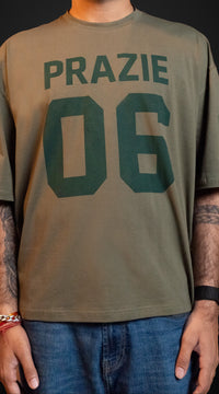 Prazie 06 Signature Olive Green Tshirt
