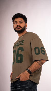 Prazie 06 Signature Olive Green Tshirt