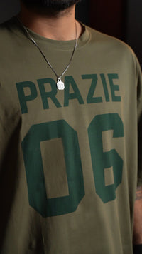 Prazie 06 Signature Olive Green Tshirt